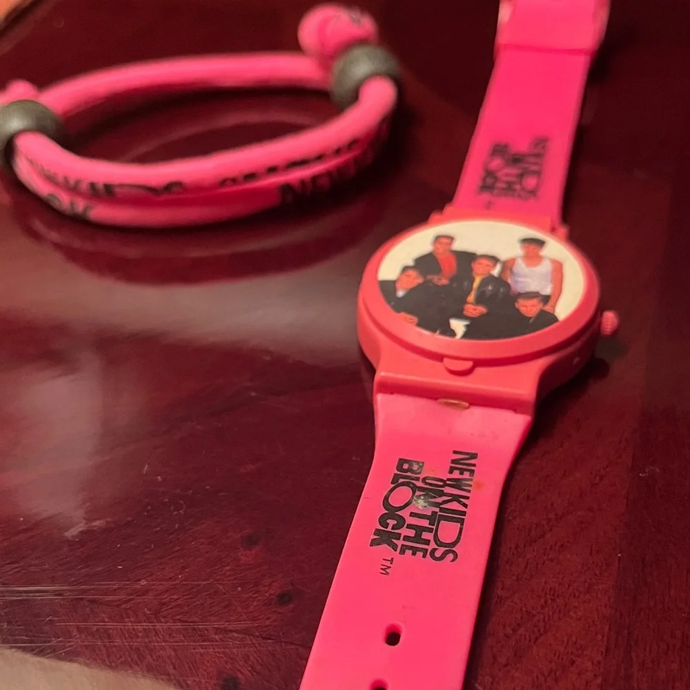 Vintage NKOTB Watch & bracelet
